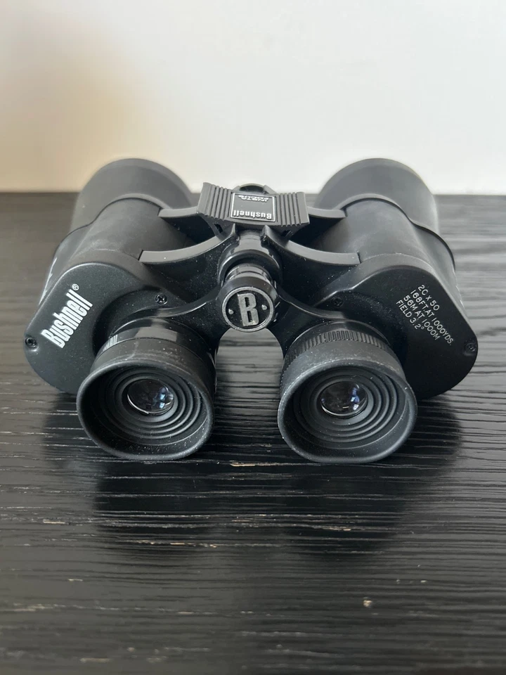Bushnell Insta Focus 20x50 Binoculars Carrying Case and Strap Hunting Spotting - Image 4 of 4