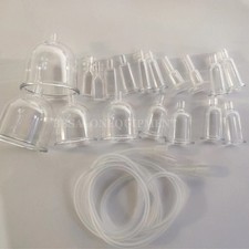 Replace Plastic Cupping Cups Attachment For Vacuum Therapy Breast Beauty Machine