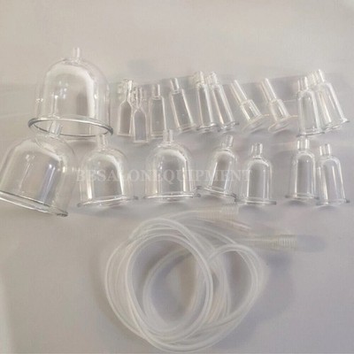 Replace Plastic Cupping Cups Attachment For Vacuum Therapy Breast Beauty Machine