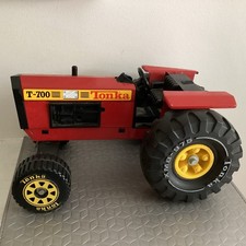 Vintage Red Tonka T-700 tractor 1970s