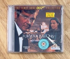 For Your Eyes Only Roger Moore Video Cd Vcd James Bond 007 Singapore Rare Sealed