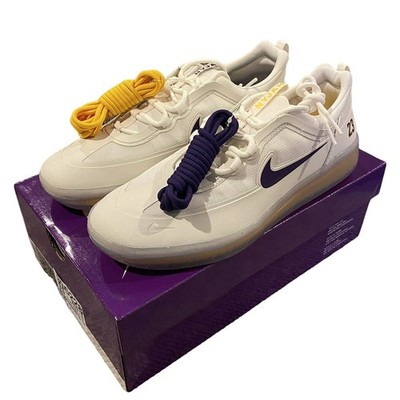 Nike SB Nyjah Free 2 Shoes NBA Los Angeles Lakers DA3439-100 Size 9.5 New Nike SB Nyjah Free 2 Shoes NBA Los Angeles Lakers DA3439  main image 4