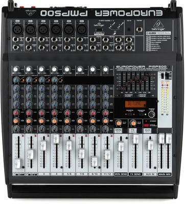 Behringer Europower PMP500 12-channel 500W Powered Mixer
