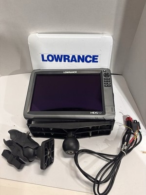 Lowrance HDS 12 Gen 3 Depth Finder With Sun Cover And Mount Tested EXCELLENT