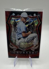 2020 Panini Chronicles - Crusade Brendan McKay #4 Ruby Wave Prizm /199 (RC)