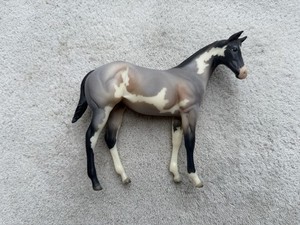 Peter Stone Horse “Motown Melody” Matte Blue Roan Pinto Weanling SR 70 #2