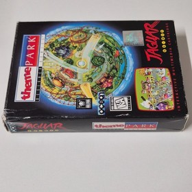 Theme Park - Original Official Atari Jaguar Console Game Protective Case