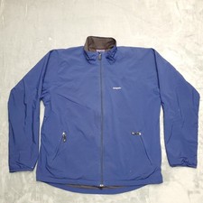 Patagonia Jacket Mens XL Blue Fleece Lined Softshell Outdoor Full Zip 83900