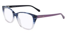 NEW W/ CASE Draper James RX Frames DJ5026 Eyeglasses Indigo Gradient MRSP 138