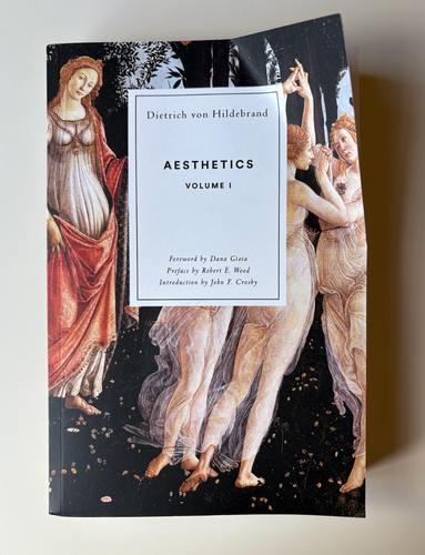Ästhetik Band 1 von Dietrich von Hildebrand Taschenbuch (NEU MIT GEBOGENEM EINBAND)