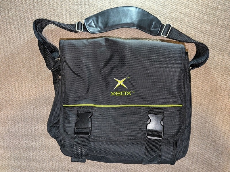 Official Microsoft Xbox Original Console Black Travel Case - Never Used