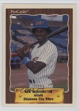 1990 ProCards Minor League Ron Washington #442 0ba6