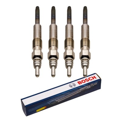 4 x Glühkerze BOSCH für 1.9 TDI ab Bj03/2002 VW Passat 3BG Golf 4 T5 Transporter
