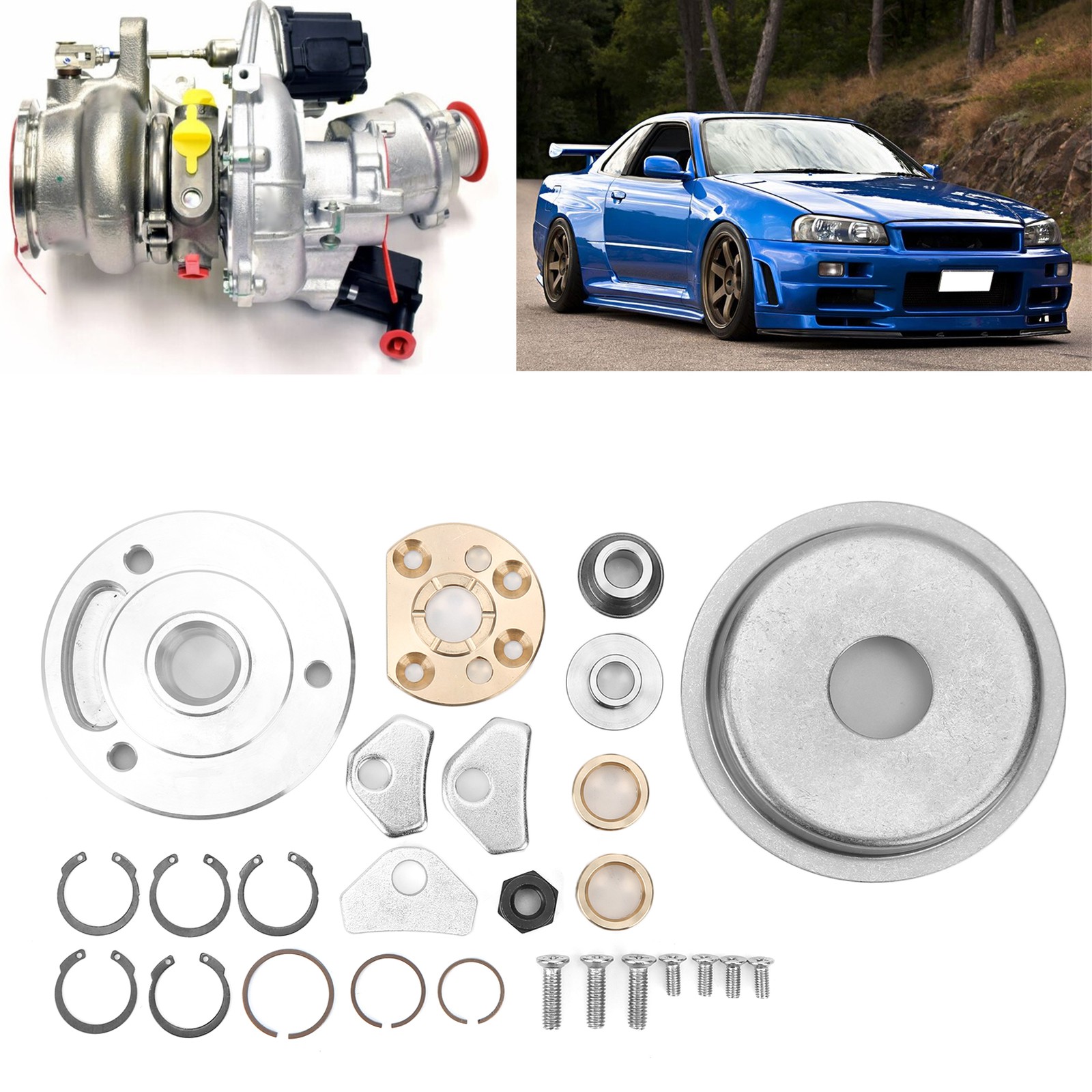 Car Turbo Repair Rebuild Kit For IHI RHB6/RHC6 MI4 MI26 VI35 CI38 CI42 CI53 CI65