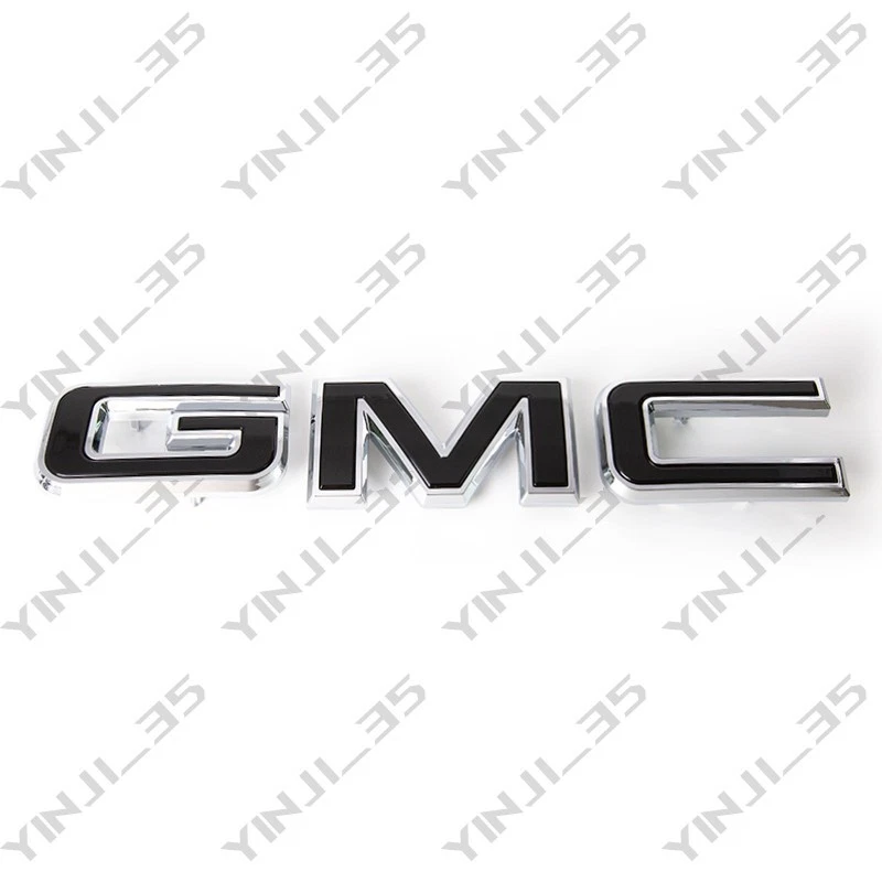 Решетка с эмблемой GMC для 2021-2026 Terrain 2020-26 Acadia 21-22 Canyon хромированная черная - Изображение 2 из 4