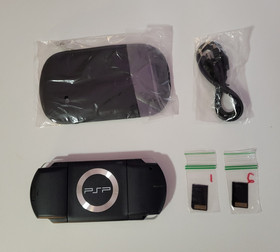 Sony PSP 1001 PlayStation Portable With IPS Screen Installed & Extras