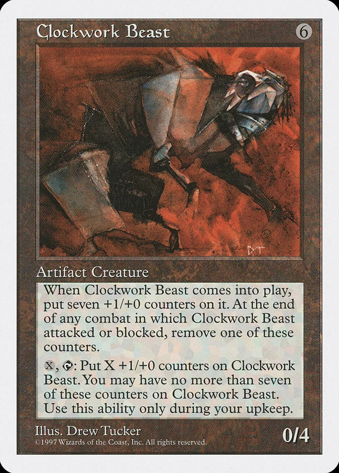 Clockwork Beast [Fifth Edition] Lightly Played