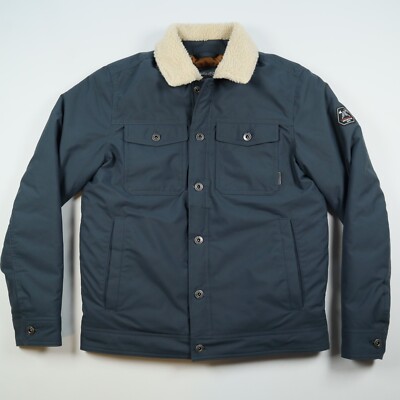 Eddie Bauer Mountain Ops Men's Small Emmons Truckee Down Jacket Chore Work  Coat