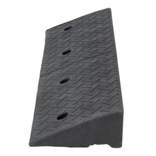 2X Vehicle Slope Ramp Universal Heavy Duty Rubber Kerb Ramps Car Bikes Threshold