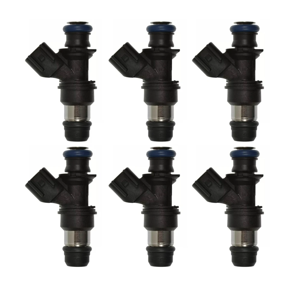6pcs Fuel Injector FJ649 For 2005 2006 Chevrolet Malibu Uplander & Saturn Relay - Image 2 of 4