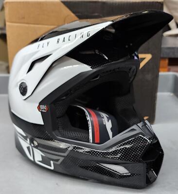 Fly Racing Youth Small Kinetic Straight Edge Helmet Open-Box 73
