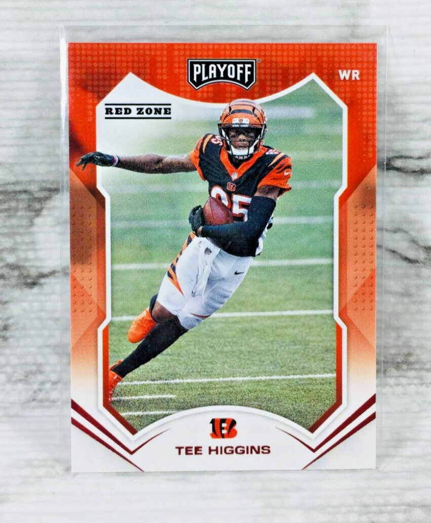 NFLカード Tee Higgins 世界1枚限定パッチカード含む3枚セット NFL