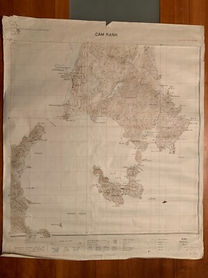 CAM RANH - Karte Indochina - Vietnam - 1947