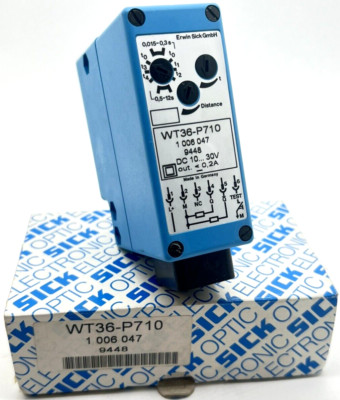 Sick WT36-P710 retro-reflective light sensor 1006047 new original packaging