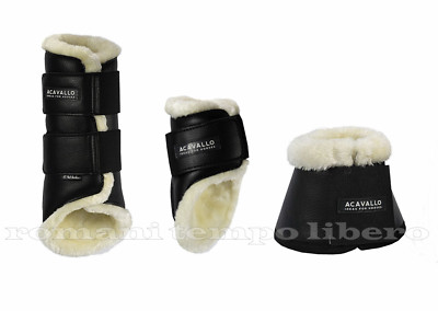 Acavallo Leather & Lamb Shins & Protectors