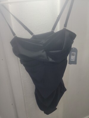 Smismivo One Piece Swimsuit, Black Size Small NWT