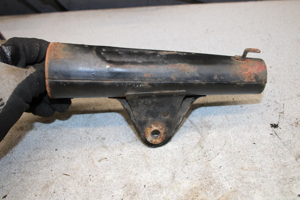 Yamaha G6S 80 1970 soporte faro izquierdo W15-2869.vc Foto 4 de 4