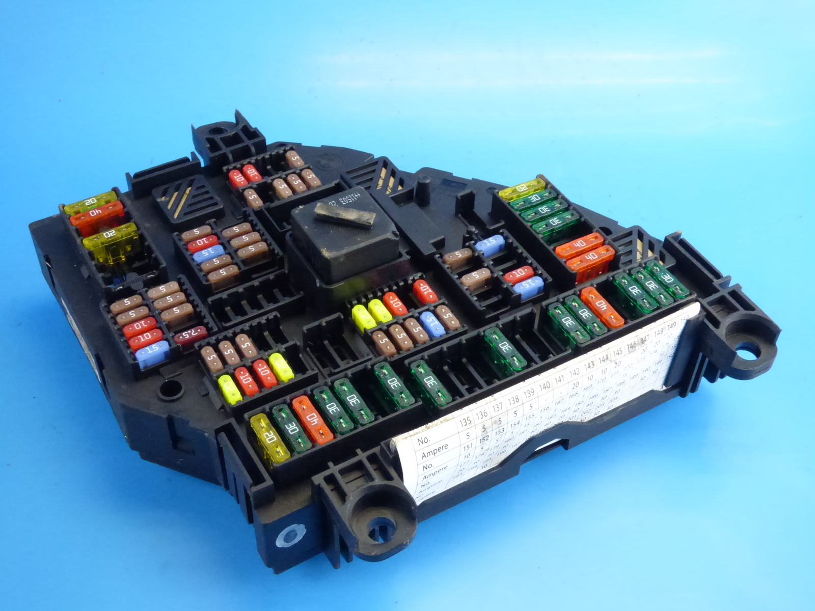 BMW 535d xDrive F10 F11 relay box fuse box power distributor 9252813 2