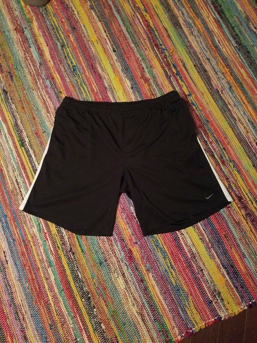 Pantalones cortos de baloncesto Nike Embroidered Cuadros Vintage Negro 2XL  XXL Tenis De Entrenamiento | eBay