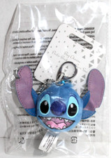 DISNEY PLUSH STITCH OHANA BAG CHARM FLAIR KEYCHAIN 2021 NEW