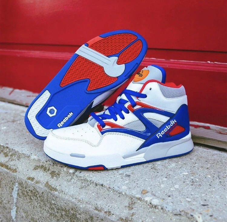 Reebok The Pump Omni Zone II Vector homme taille 9,5 « Tricolore » États Unis (H01315)