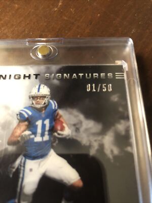 PANINI NFLカード BLACK MICHAEL PITTMAN JR. COLTS 09/25 #119 送料無料 中古 IT2 Michael Pittman Jr. Black Midnight Signatures On-Card Auto