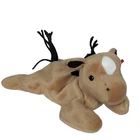 Vintage Beanie Babies Tan Derby Horse Plush Stuffed Animal 1995 8.5"