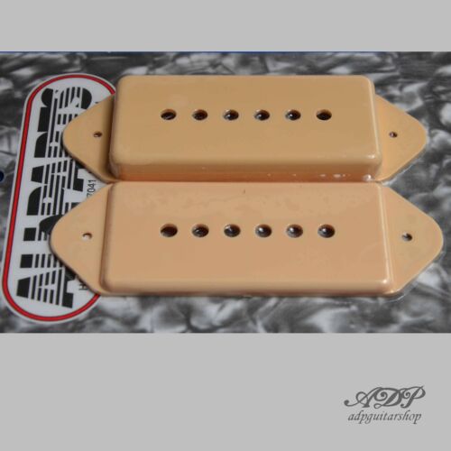 Caches Micro Dog Ear P90 Staggered Cover Pickup Vintage Gibson Cream PC0739-028 - Afbeelding 1 van 1