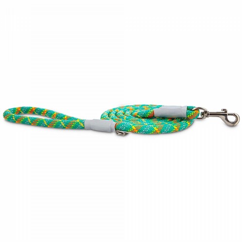 Good2Go Reflective Braided Rope Leash in Turquoise, 6 ft. By: Good2Go
