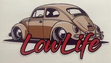 Lowlife Hotrod Decal Sticker Low Life Slammed For Beetle Bug Aircooled Vdub