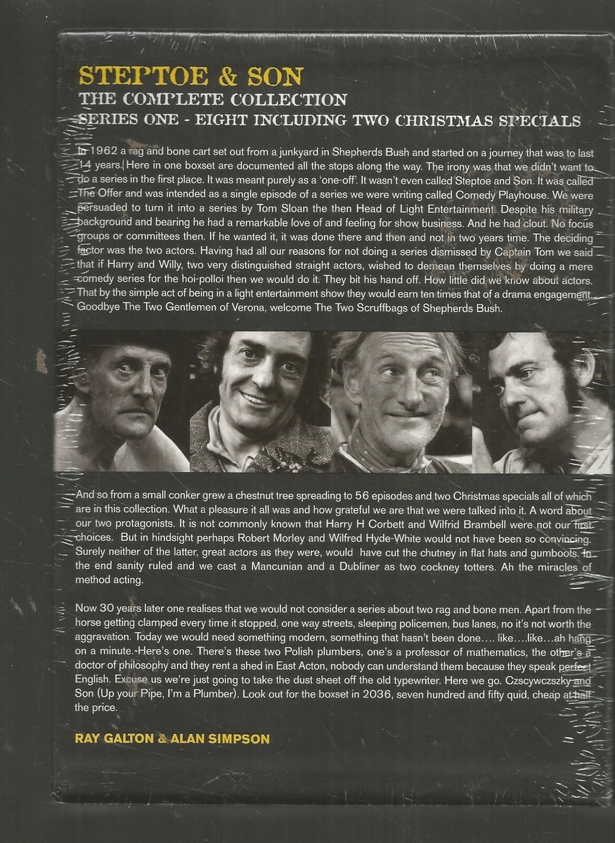 STEPTOE & SON - COMPLETE COLLECTION - sealed/new - UK REGION