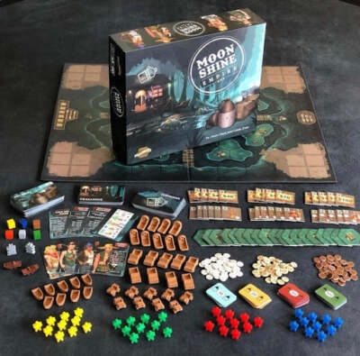 Micro Moonshine Kickstarter Edition - Gioco Da Tavolo Thistroy Games (NUOVO SIGILLATO)