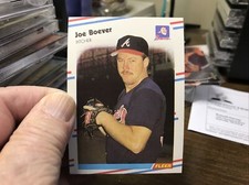 1988 Fleer Baseball FROM FACTORY SET # 534 Joe Boever