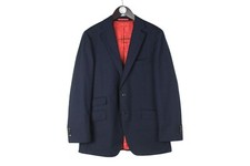 authentic SUITSUPPLY Sienna men's blazer Jacket Size 50 navy blue