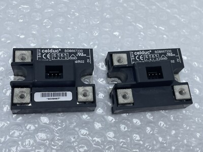 2 Pcs. Celduc SOB667330 solid state relay