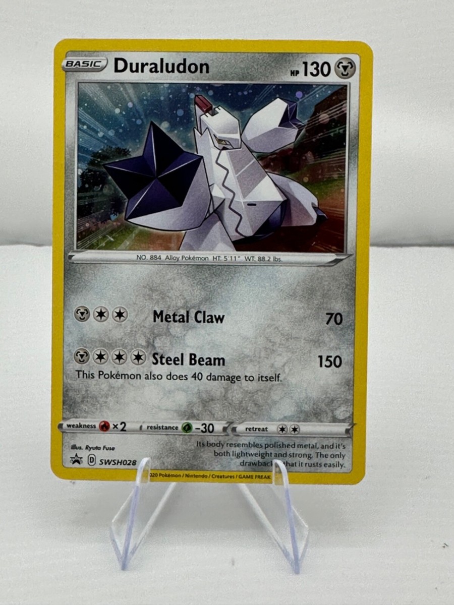 Duraludon GameStop Stamped Holo PROMO SWSH028 NEW SEALED Pokémon Card