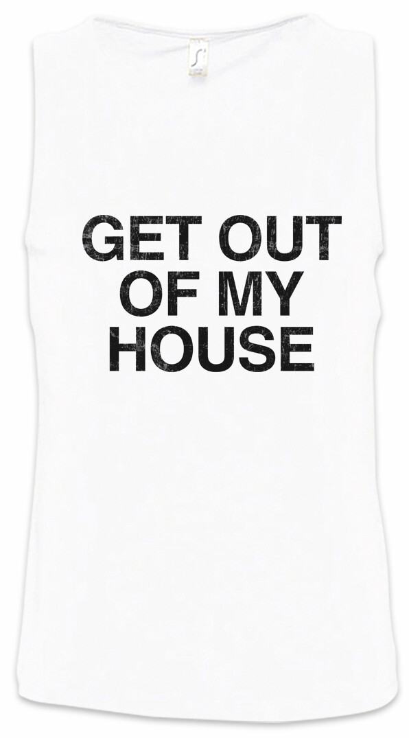 ALTRA Top canotta uomo Get Out Of My Ho due e Alan Fun Charlie a Half Harper uomo