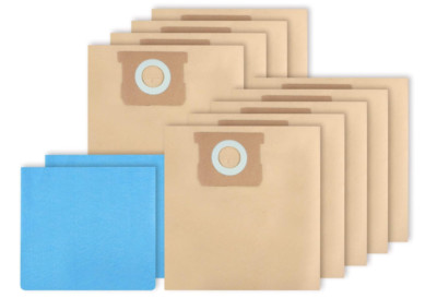 KEEPOW 11-Pack 19-3100 Shop Vac Bags for Stanley 5-6 Gal Wet/Dry Vacuums