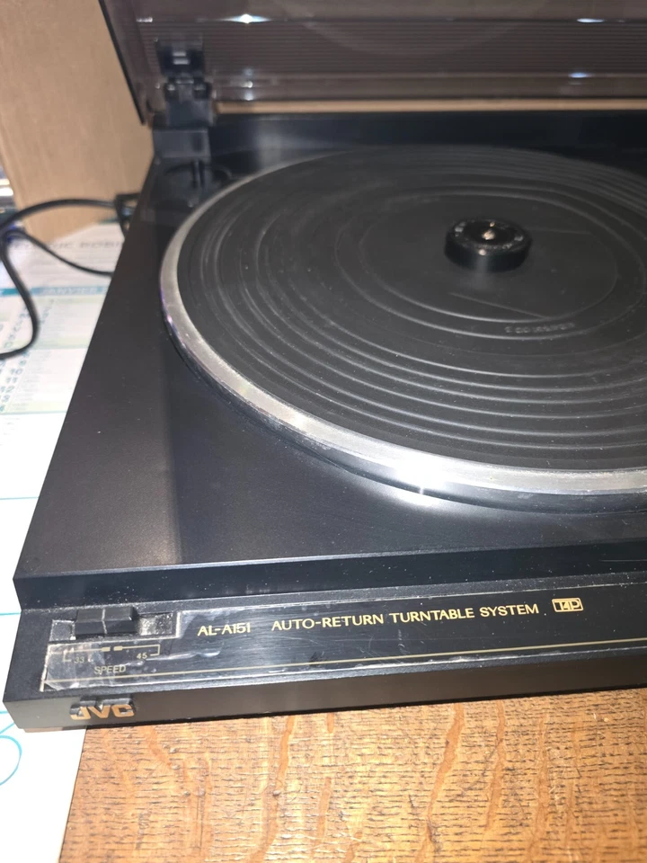 PLATINE VINYLE JVC AL-A151 VINTAGE - Photo 3/4
