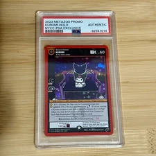 NYCC 2023 Metazoo Promo KUROMI HOLO Exclusive Hello Kitty Comic Con PSA Auth